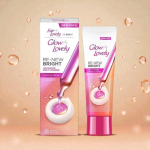 Glow & Lovely Re-New Bright  Multi Vitamin Serum In Cream 50g (India)