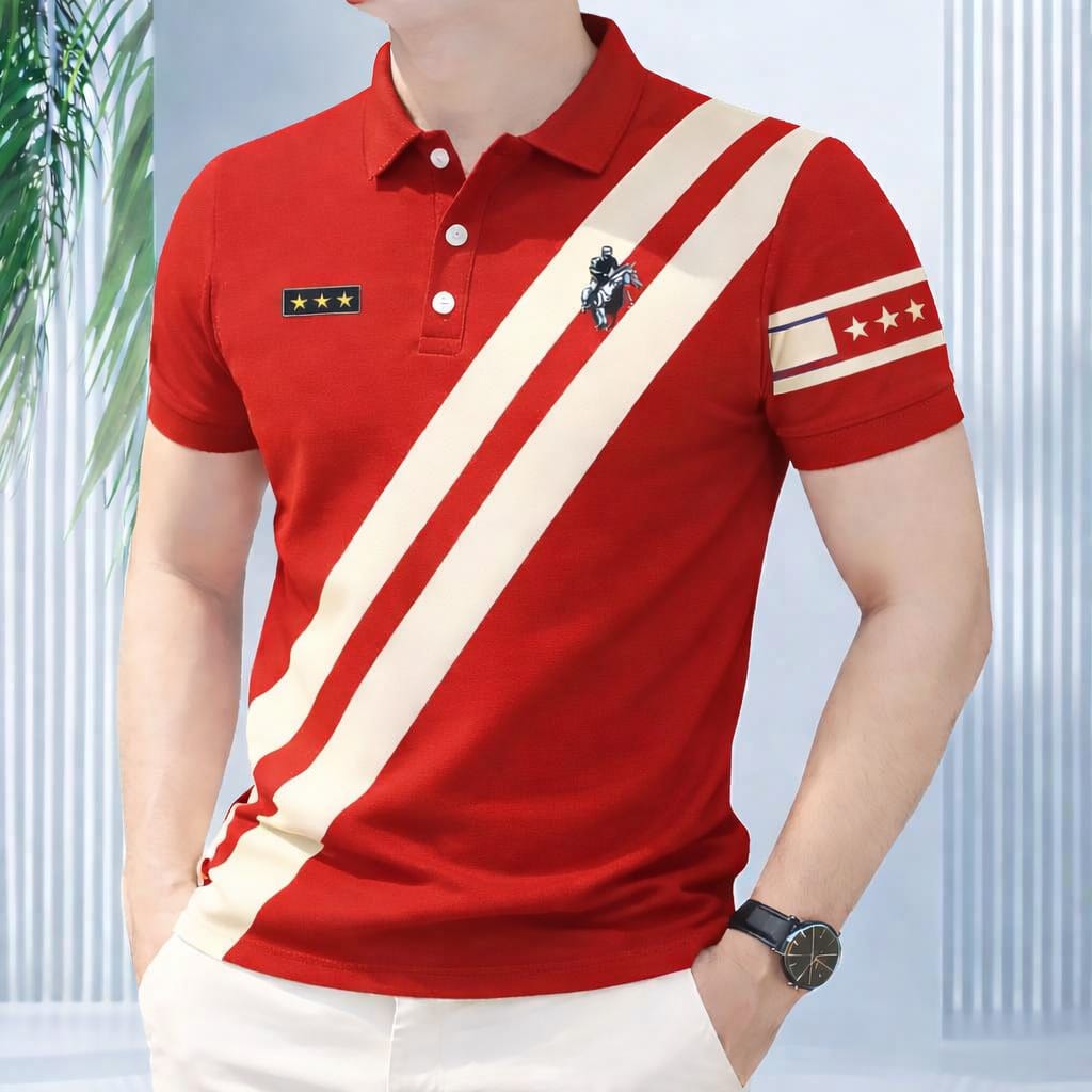 Men's 200 GSM PK Cotton Polo Shirt, Half Sleeve, 6 Colours