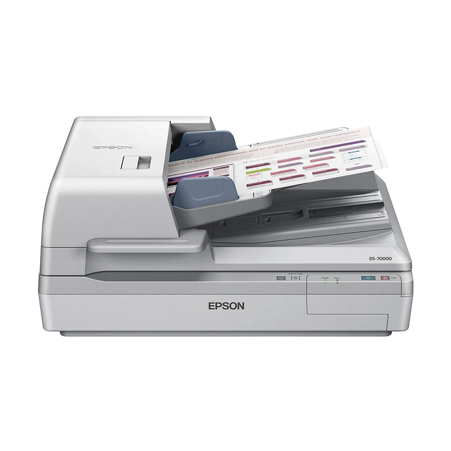 Epson WorkForce DS-70000 Color Document Flatbed and Sheet Fed Scanner