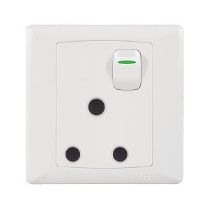 MEP Smart 3 Pin Round Socket with Switch