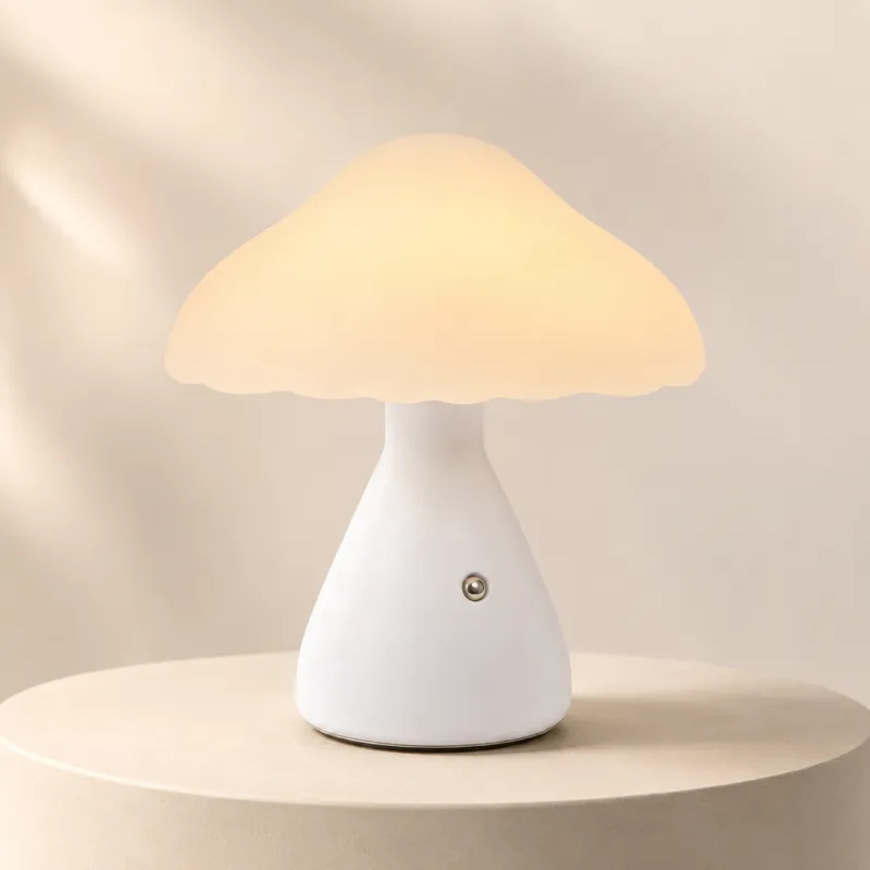 Rechargeable LED Mushroom Desk/Table Lamp।