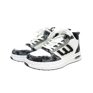 Black high-neck black shade stylist sneaker for men