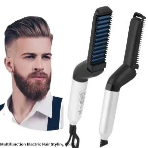 Modelling Comb Men Beard and Hair Quick Straightener