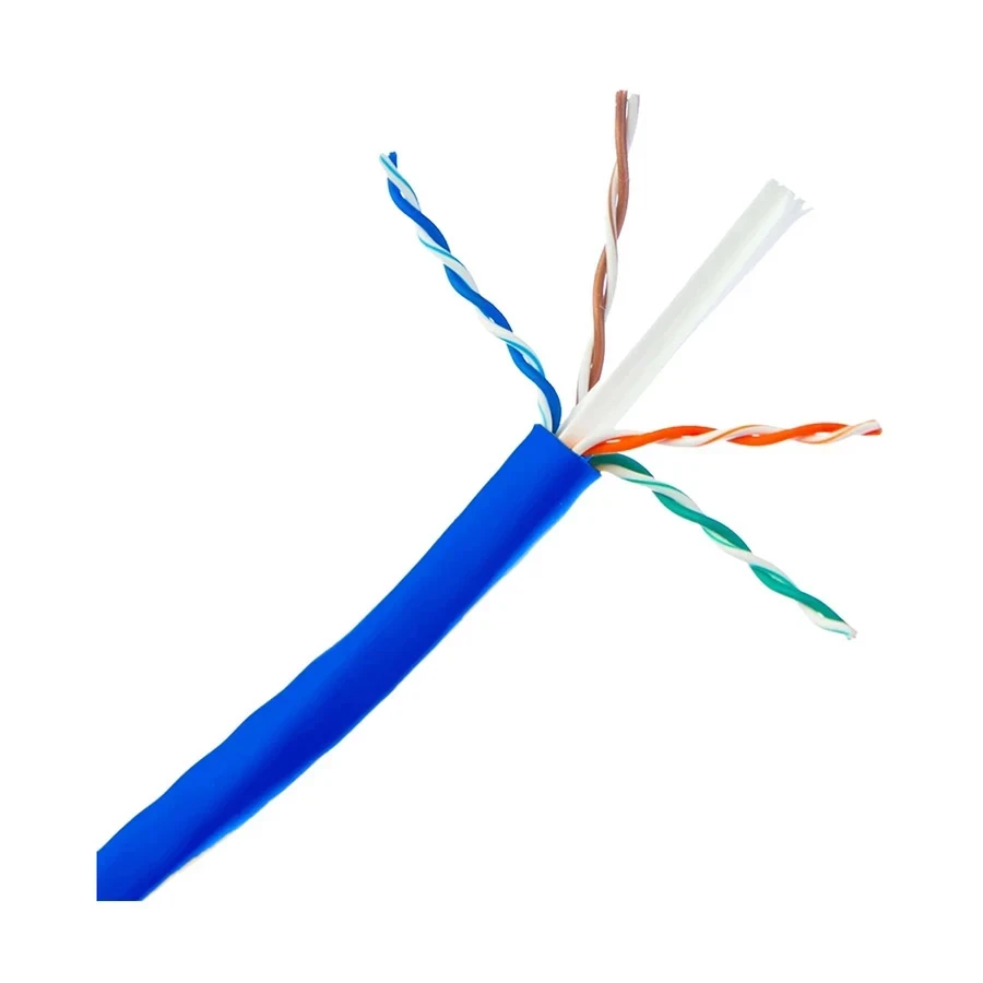 Onten OTN-E666 Cat-6 UTP 1 Meter Blue Network Cable