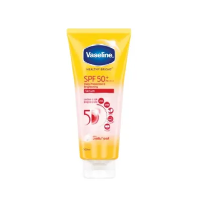Vaseline Healthy Bright SPF 50+PA++++ Daily Protection and Brightening Serum 300ml (Thailand)