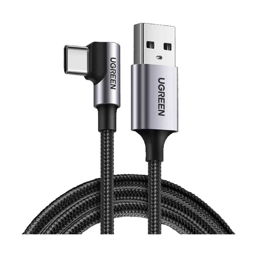 UGREEN US284 USB to Type-C Braided Cable 1 Meter Space Gray