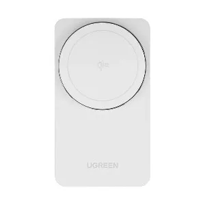 Ugreen W706 (45057) 20W Qi2 2-in-1 White Magnetic Wireless Charger with Stand