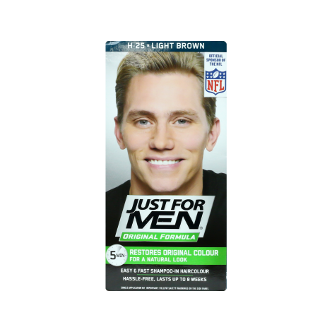 Just For Men ORIGINAL FORMULA Targets the grey in 5 minutes - Light Brown (USA)