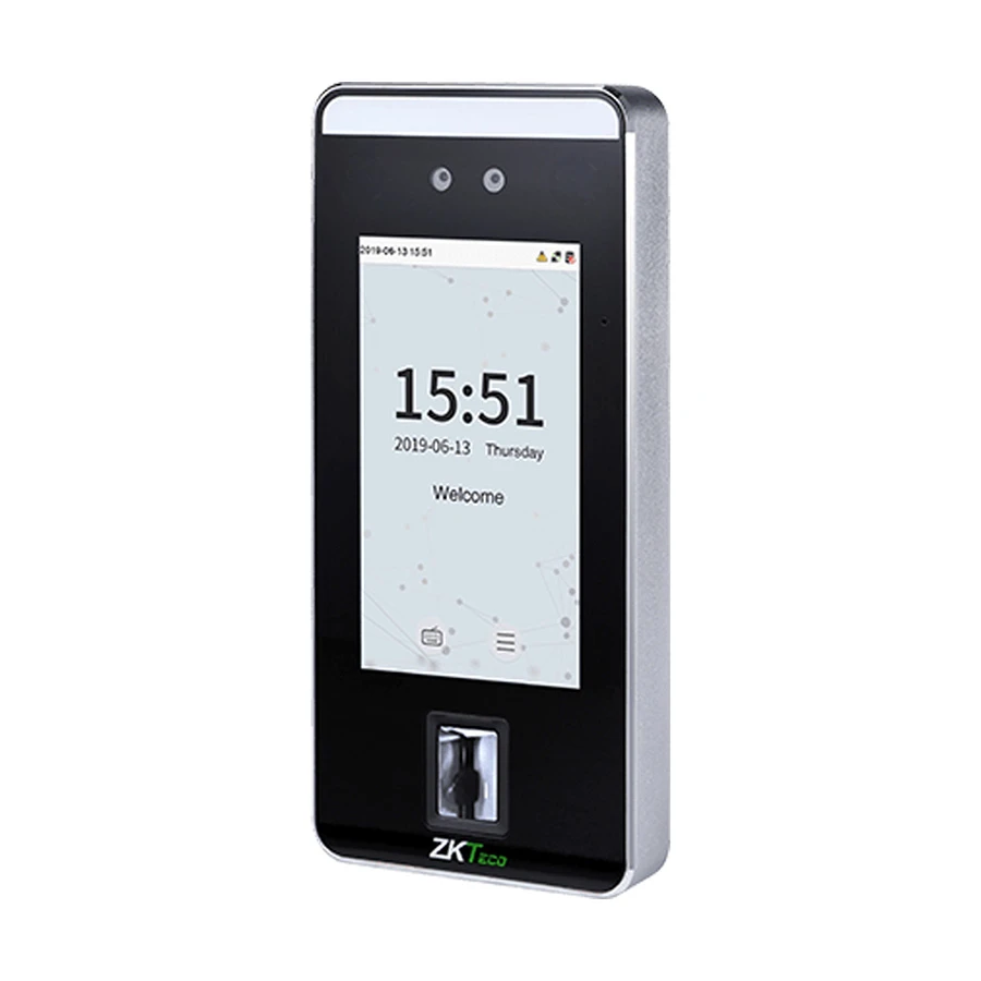 ZKTeco SpeedFace-V5L Wi-Fi Multi-Biometric Terminal without Adapter