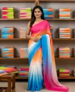 Rongdhonu Georgette Saree for Events and Special Moments