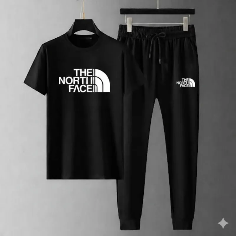 Men's Mesh Fabric Tee and Full Pant Two-Piece Set, 6 Colours