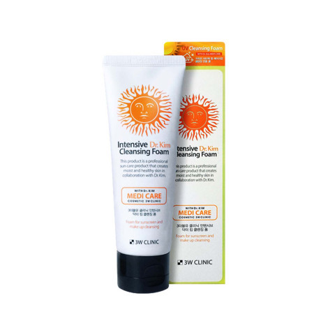 3W Clinic Intensive Dr.Kim Cleansing Foam 120ml (Korea)