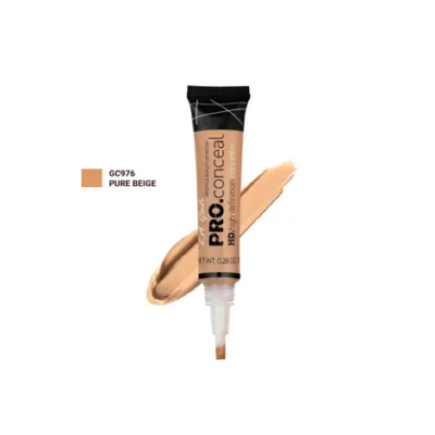 L.A. Girl Pro.conceal Hd High Definition Concealer-GC 976 Pure Beige (China)