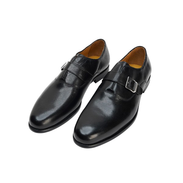 25002-Black Formal Genuine Cow Leather Oxford Formal Shoes For Men