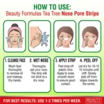 Beauty Formulas Tea Tree Nose Pore Strips 6s (China)