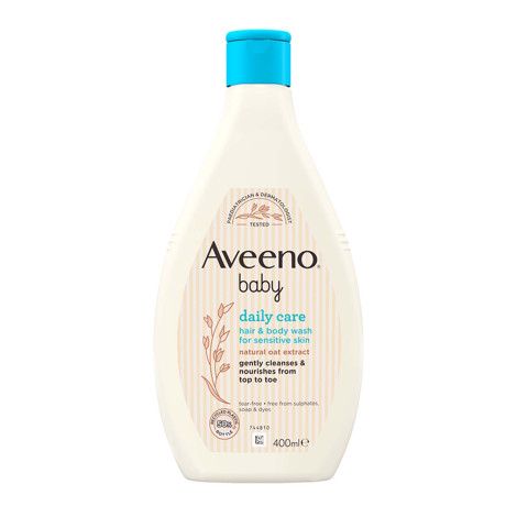 Aveeno Baby Daily Care Hair & Body Wash 400ml (Italy)