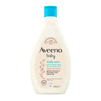 Aveeno Baby Daily Care Hair & Body Wash 400ml (Italy)