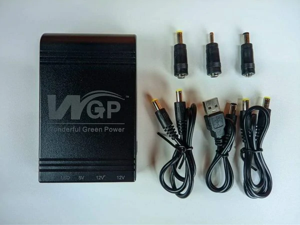 WGP mini UPS 5/12/12V (8,800mAh)- Black