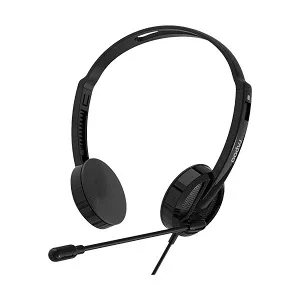 Rapoo H102 Wired Stereo Headphone – Black