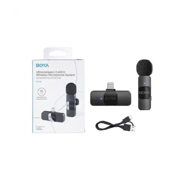 BOYA BY-V2 2.4GHz Wireless Microphone