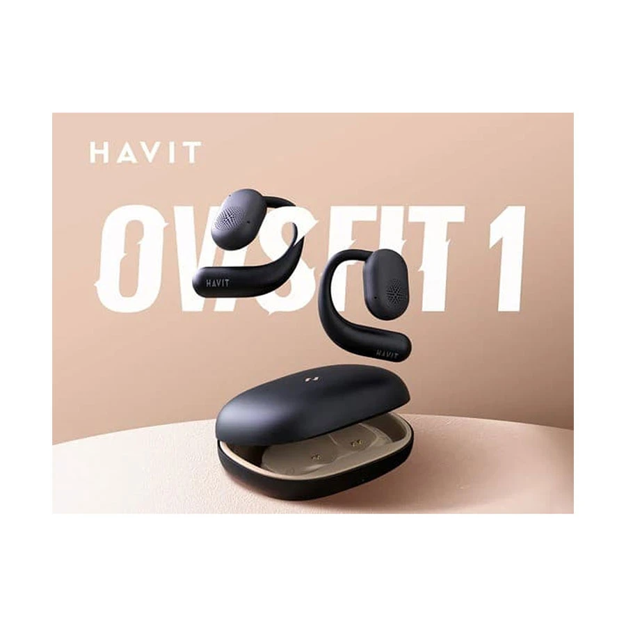 Havit OWSFIT 1 Black Open-Ear Bluetooth Earbuds