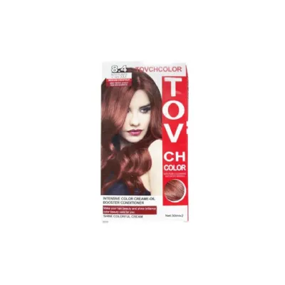 Tovch Hair color 30ml*2 -  8.4 Medium Chestnut (China)