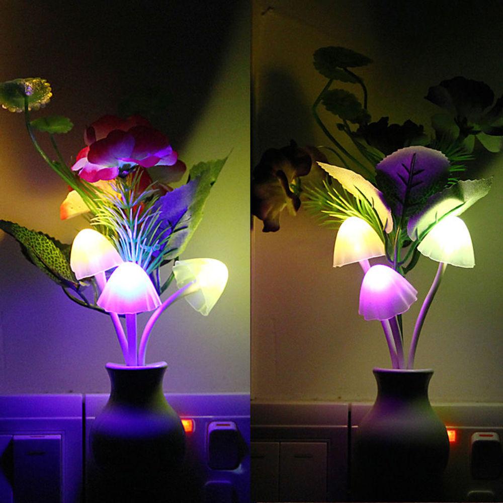 LED Dream Mushroom Lamp Multi Color