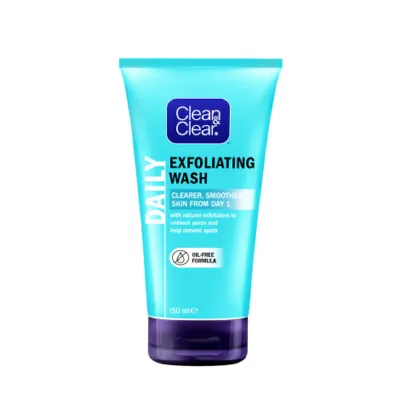 Clean & Clear Exfoliating Daily Wash 150ml (France)