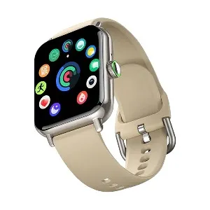 Oraimo Watch 6 Pro Titanium Gold Bluetooth Calling Smart Watch #OSW-807S