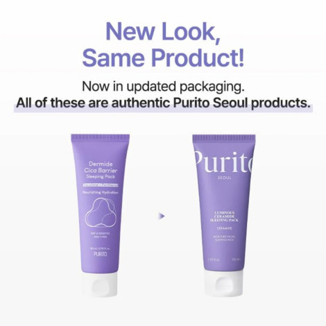 Purito Luminous Ceramide Sleeping Pack 100ml (Korea)