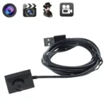USB Cable Mini Wired Button Spy Hidden Camera Video recording