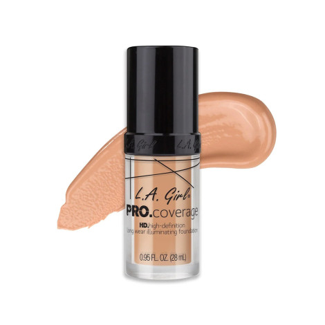 LA Girl Pro Coverage HD Long Wear Illuminating Foundation - Porcelain (China)