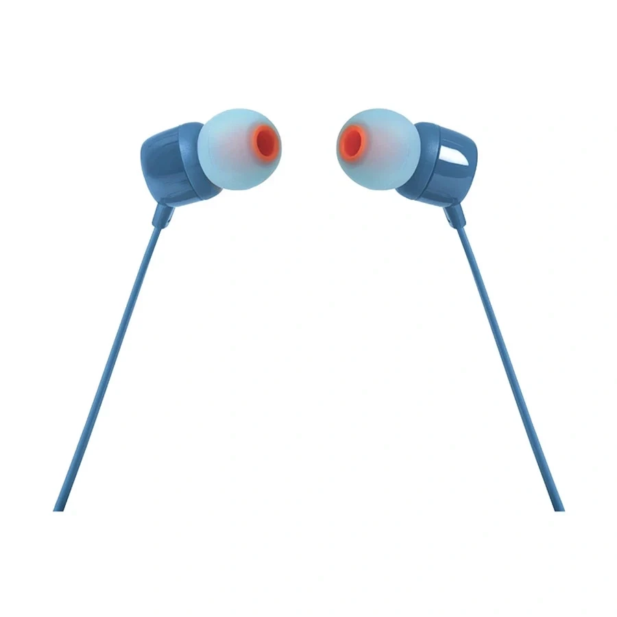 JBL TUNE 110 Wired In-Ear Blue Earphone