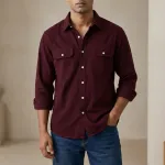 Full sleeves double pocket Shirt