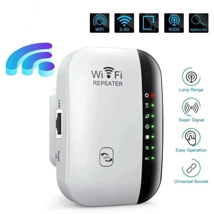 300Mbps WiFi Repeater Wireless-N 802.11 AP Router Range Extender