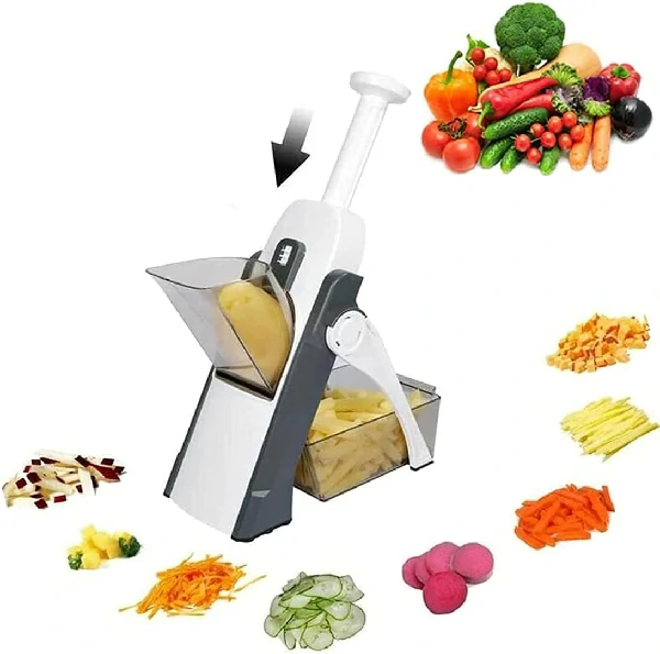 Vegetable Chopper with Mandoline Slicer