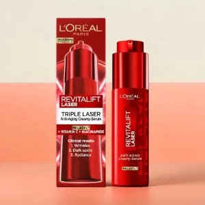 L'Oreal Revitalift Laser Triple Laser Anti Aging Creamy Serum 50ml (Germany)