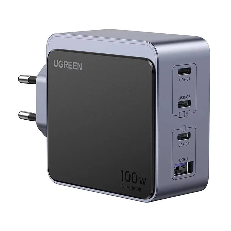 UGREEN Nexode S X565 100W GaN USB & Tri USB-C Charger Space Gray (EU)