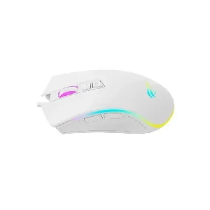 Havit MS1034 RGB Backlit Programmable Gaming Mouse (White)