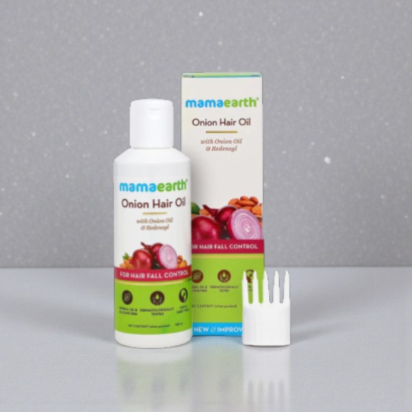 Mamaearth Onion Hair Oil For Hair Fall Control 150ml (India)