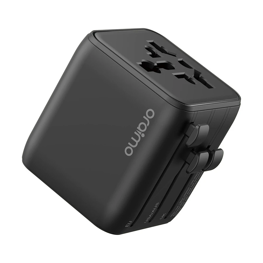 Oraimo PowerOmni 251 Black Universal Travel Adapter (EU, UK, AU, US)