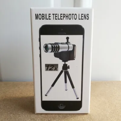 12x Zoom Metal Telephoto Lens for Mobile
