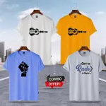 4pis Mesh Jersy Fabric T Shirt