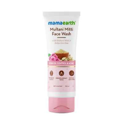 Mamaearth Multani Mitti Face Wash 100ml (India)