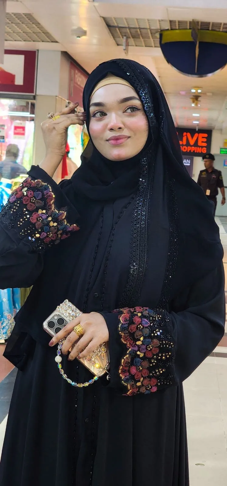 Rose Abaya
