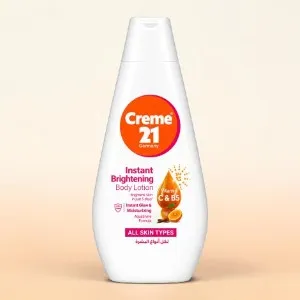 Creme 21 Instant Brightening Insta Glow & Moisturizing Body Lotion 400ml (UAE)