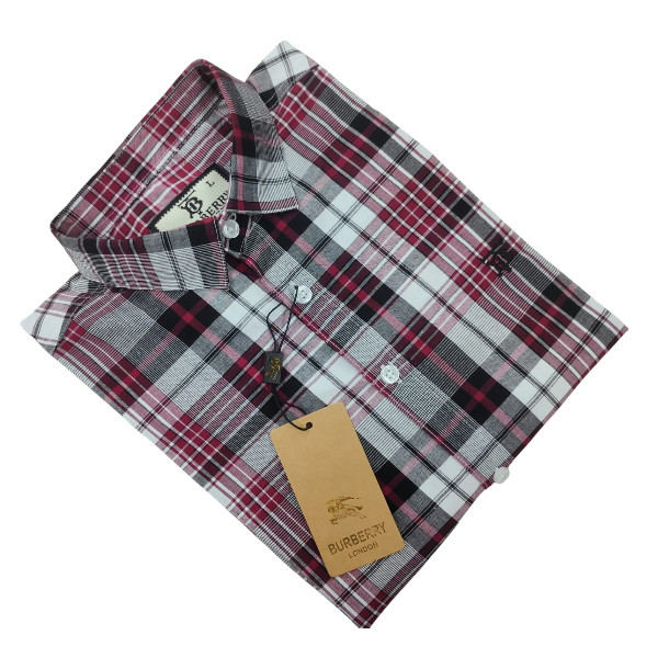 Classic Cotton Full Sleeve Checked Shirt for Men