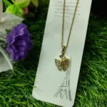 Fantasy Colorful Acrylic Butterfly Pendant Necklace  For Womens