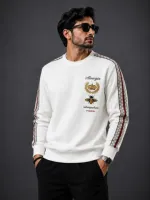 Men's Cotton Full Sleeve T-Shirt, 180-200 GSM, Sizes L and XL