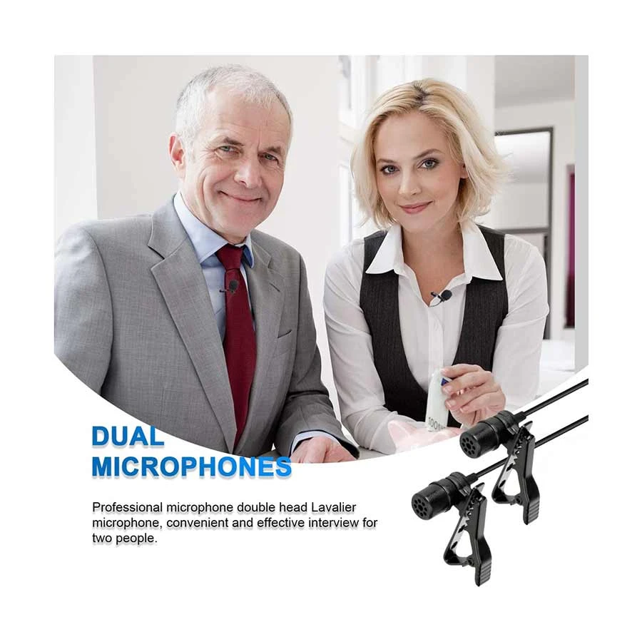 Saramonic LavMicro U1C Omnidirectional Clip-On Black Microphone